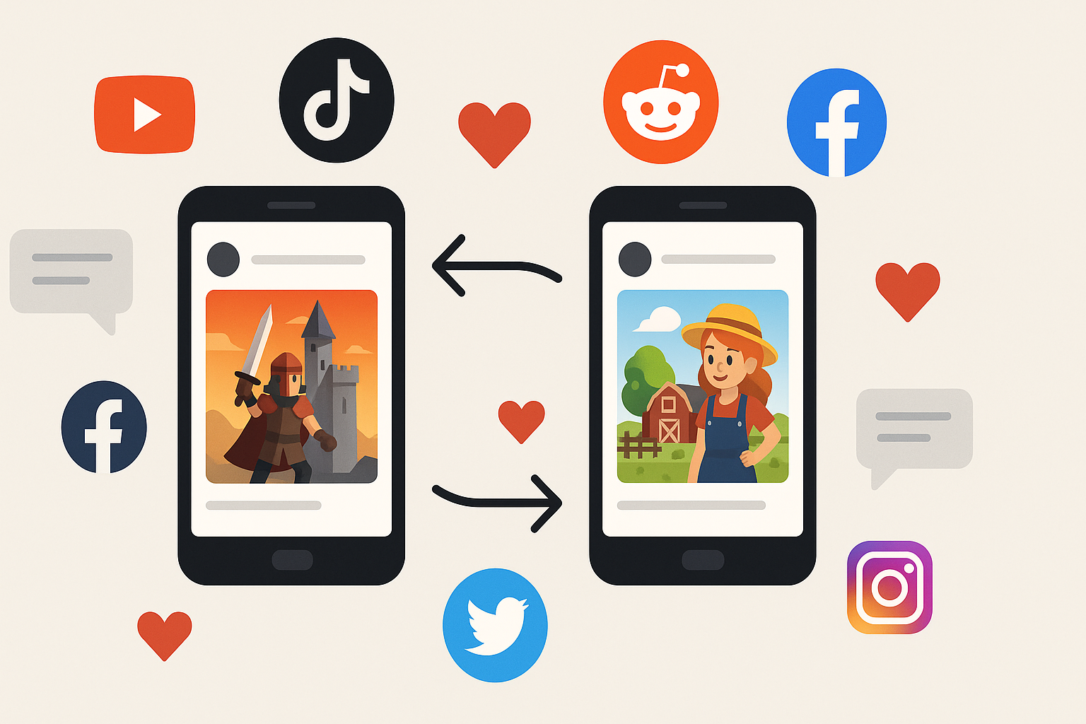 Cross Promotion Visual